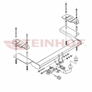 Tilhengerfeste Fiat Croma Stasjonsvogn (2005-2011) – fastmontert | Steinhof