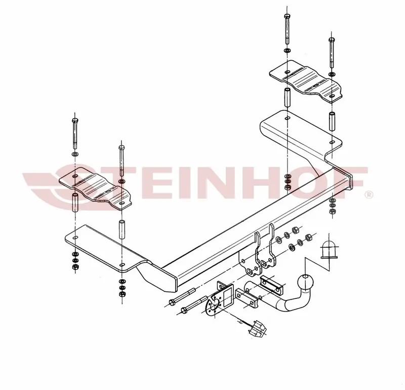 Tilhengerfeste Fiat Croma Stasjonsvogn (2005-2011) – fastmontert | Steinhof