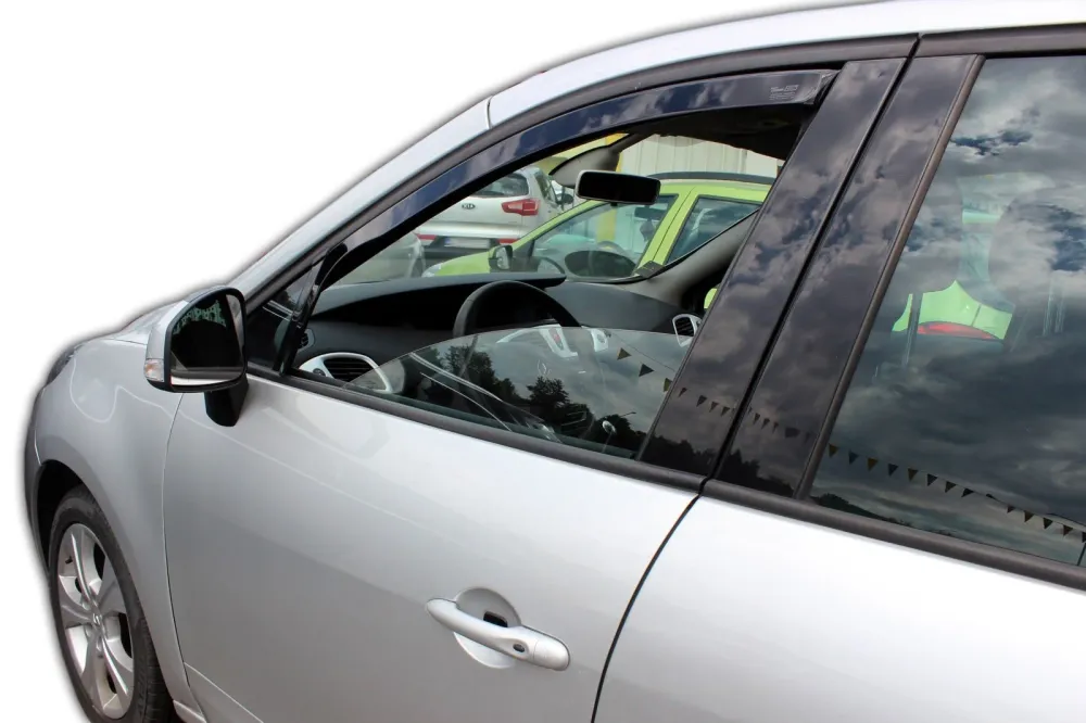 Vindavviser Fiat FULLBACK 4-dørs 2016→ sett 4 stk.,RENAULT SCENIC III 5-dørs (2009-2016) – PMMA Plexi | Heko