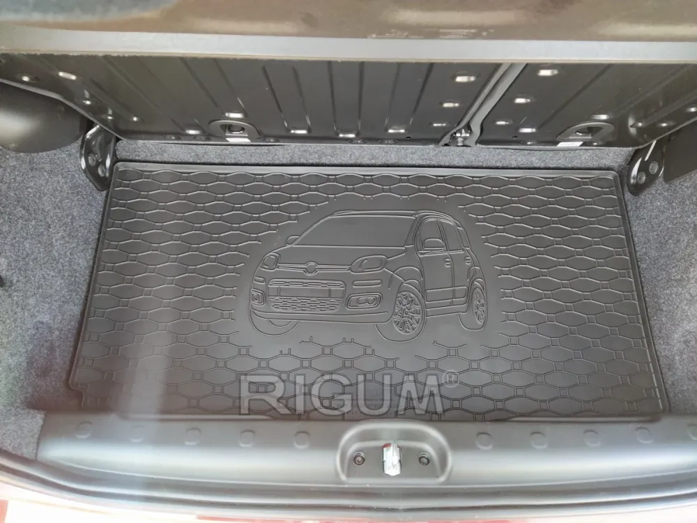 Bagasjeromsmatte Fiat Panda III (2011-2023) – Luktfrie Gummi | Rigum