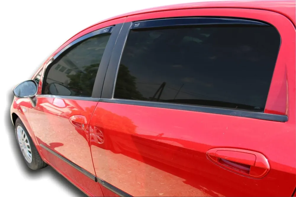 Vindavviser Fiat PUNTO GRANDE /EVO 5-dørs (2006-2012) – PMMA Plexi | Heko