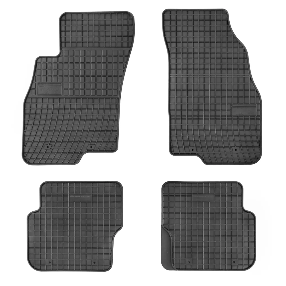 Gulvmatter Fiat Punto / Punto Evo (2012-) – med sidekant på 1 cm | Frogum