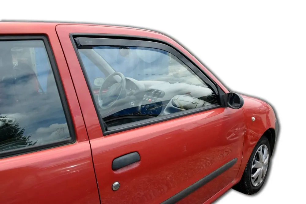 Vindavviser Fiat SEICENTO 3-dørs 1998→ / 600 sett 2 stk. – PMMA Plexi | Heko