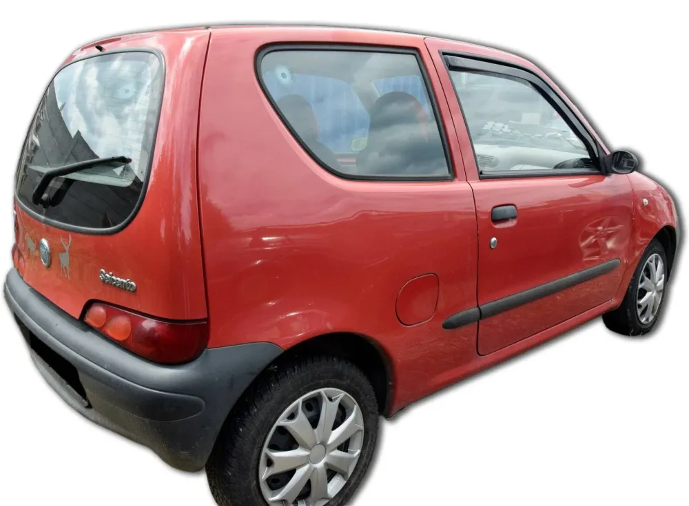 Vindavviser Fiat SEICENTO 3-dørs 1998→ / 600 sett 2 stk. – PMMA Plexi | Heko