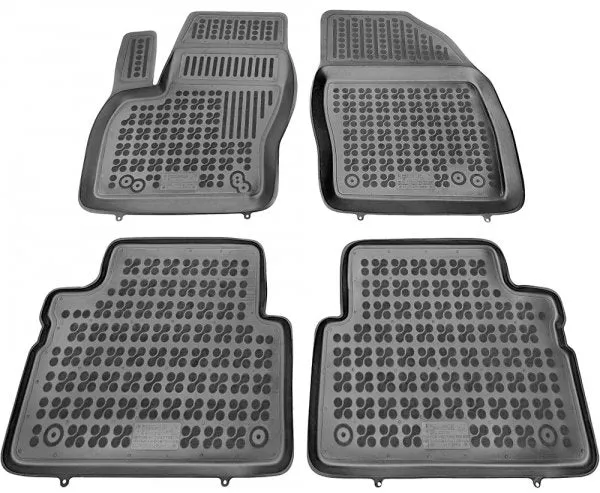 Gulvmatter Ford C-MAX I, II / GRAND C-MAX (2003-2010) – med høykant | Rezaw-Plast