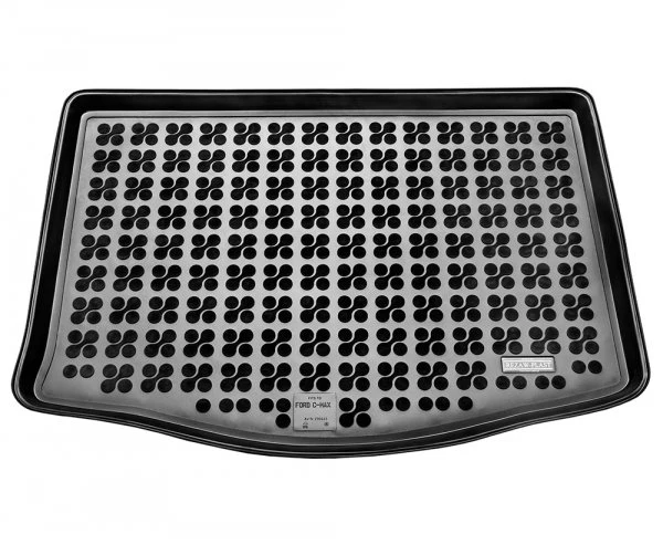 Bagasjeromsmatte Ford C-MAX II med reservehjul(liten) (2010-) – TPE - Gummi | Rezaw-Plast