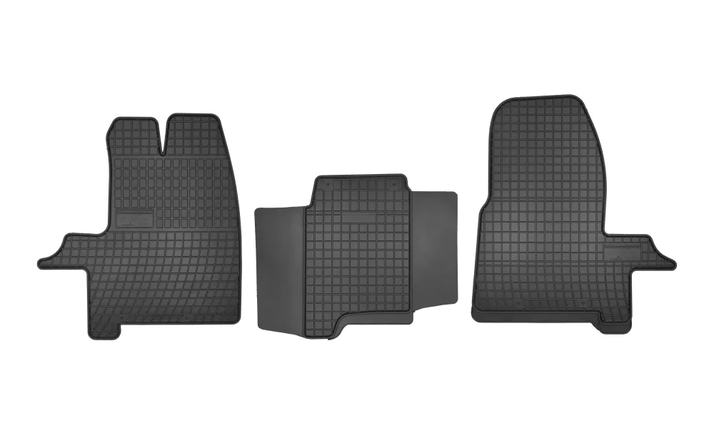 Gulvmatter Ford Custom (2012-) – med sidekant på 1 cm | Frogum
