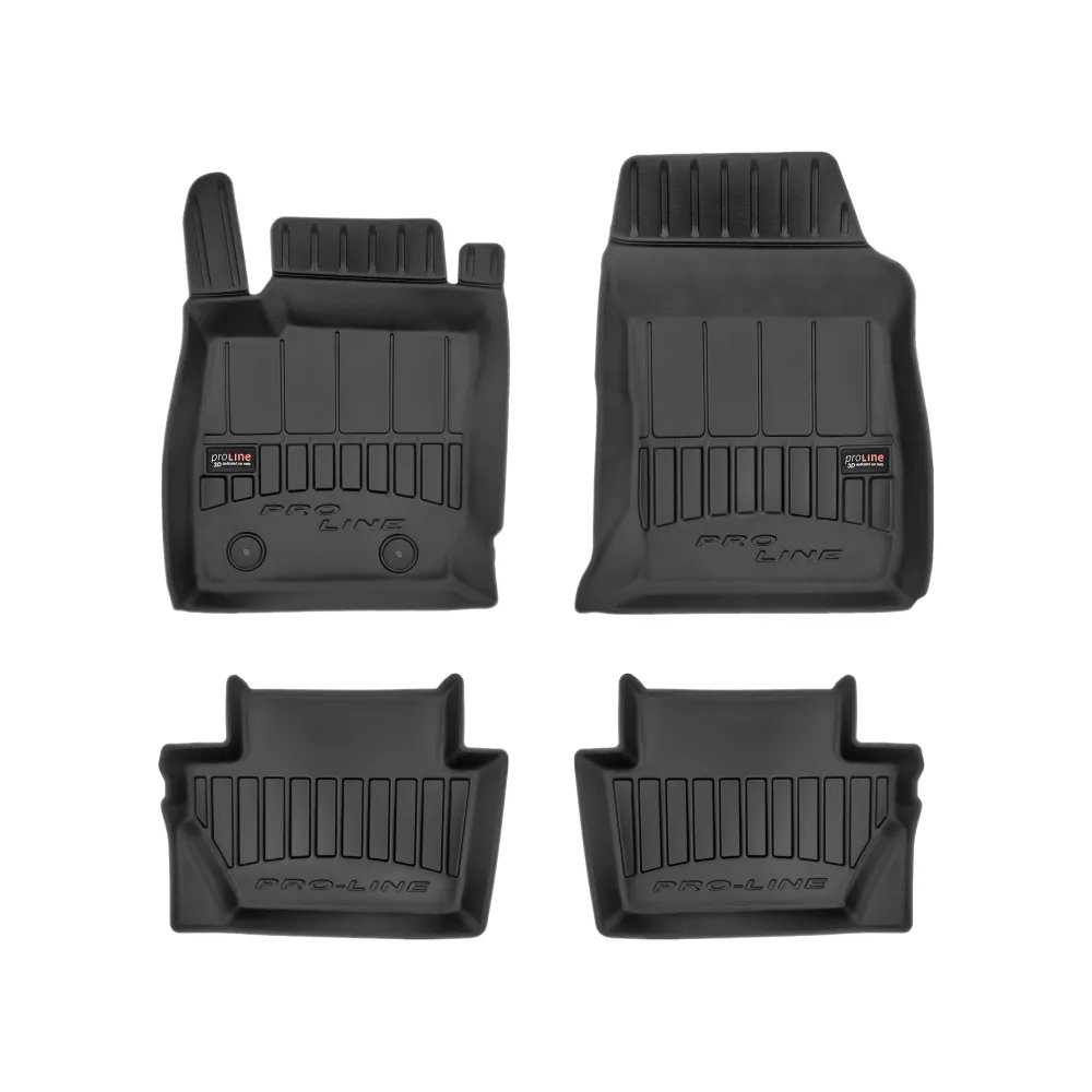 Gulvmatter Ford EcoSport (2017-) – 3D Premium med sidekant | Frogum