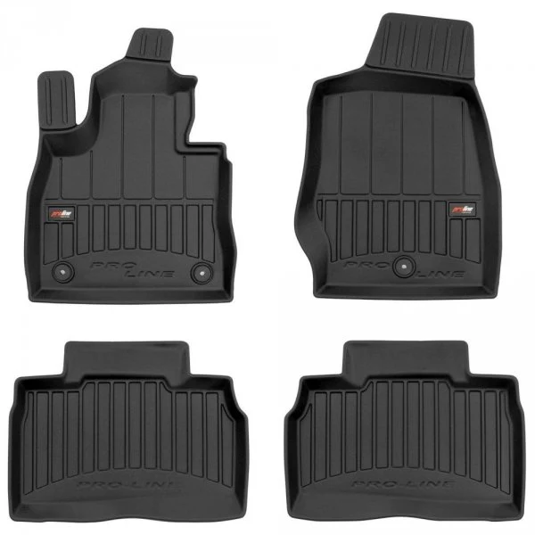 Gulvmatter Ford Explorer VI (2019-) – 3D Premium med sidekant | Frogum