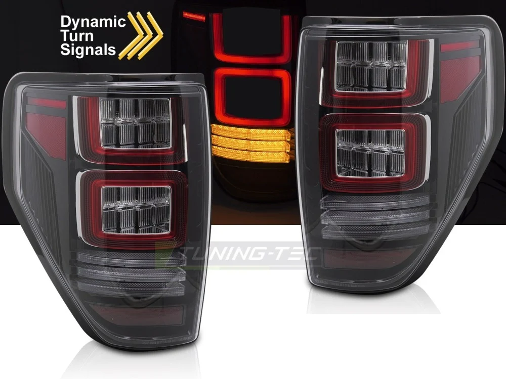 Baklykter Ford F150 MK12 (2009–2014) Rød LED - LDFO93