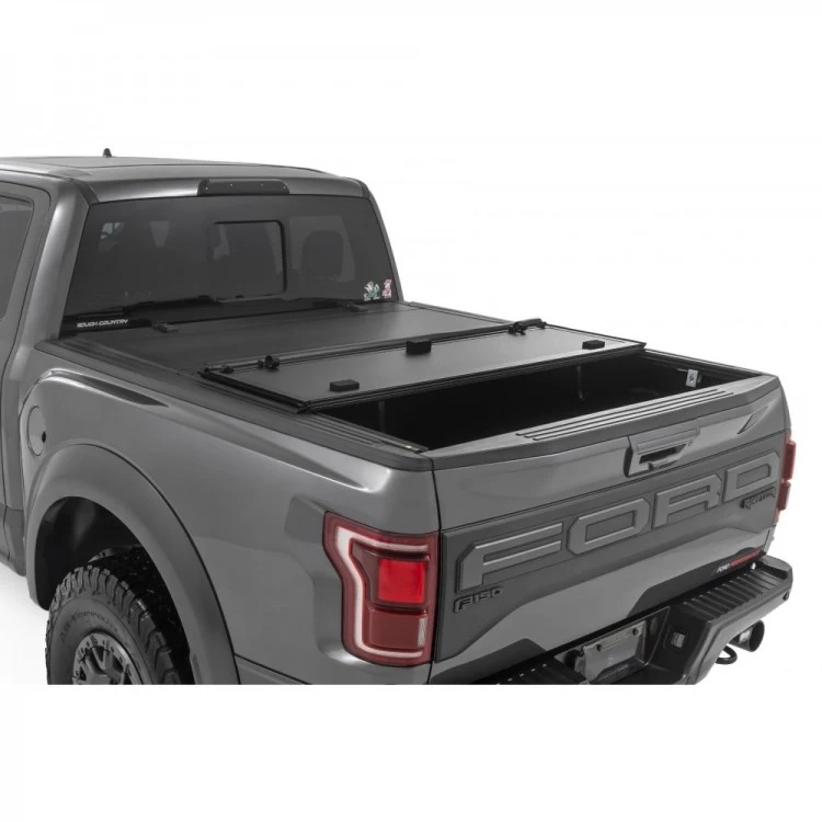 Hardt planlokk tri-fold 5'7" – Ford F‑150 Lightning (2022–)