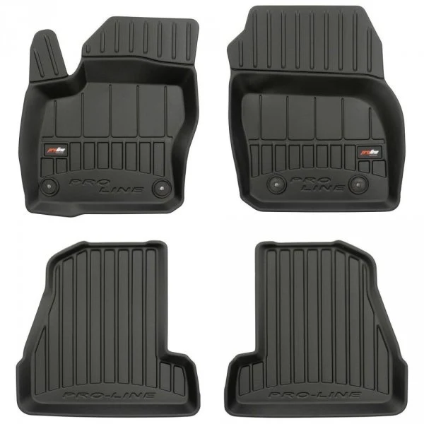 Gulvmatter Ford Focus III (2010-2019) – 3D Premium med sidekant | Frogum