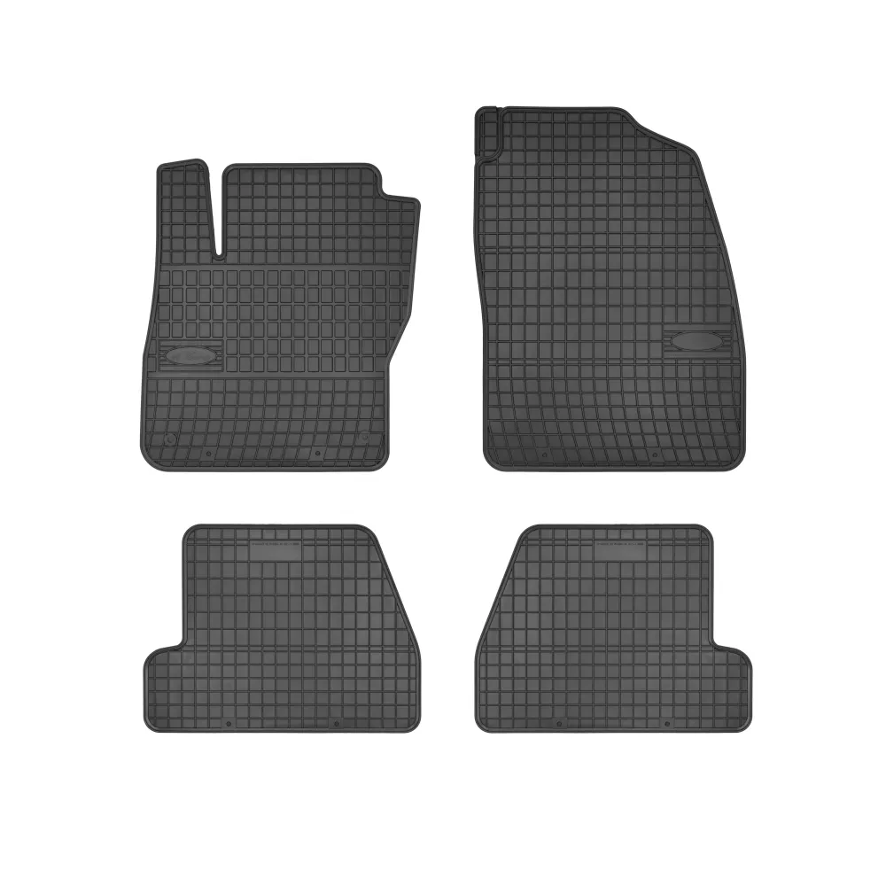 Gulvmatter Ford Focus III / Focus Electric – med sidekant på 1 cm | Frogum