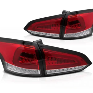 Baklykter Ford Focus MK3 Stasjonsvogn (2011–2018) LED Sekvensiell Rød/Hvit - LDFO81