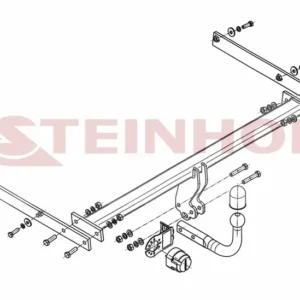 Tilhengerfeste Ford Focus III 5D (eksl. ST) (2011-2018) – fastmontert | Steinhof