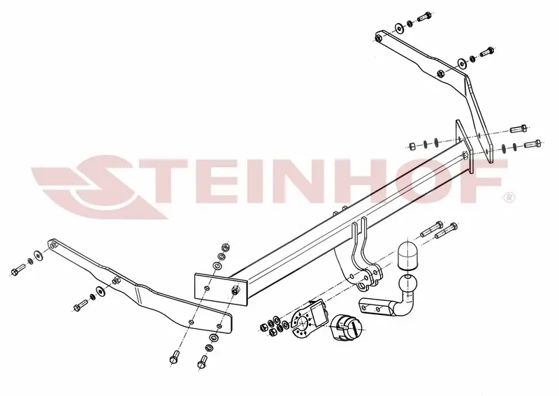 Tilhengerfeste Ford Focus III Stasjonsvogn (2010-2019) – fastmontert | Steinhof