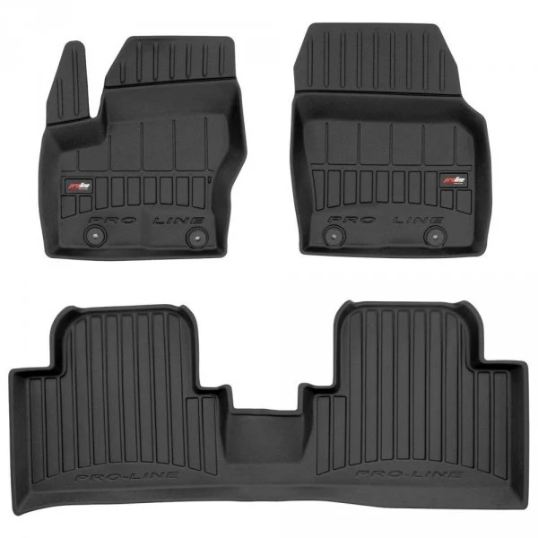 Gulvmatter Ford Grand C-MAX II (2010-2019) – 3D Premium med sidekant | Frogum