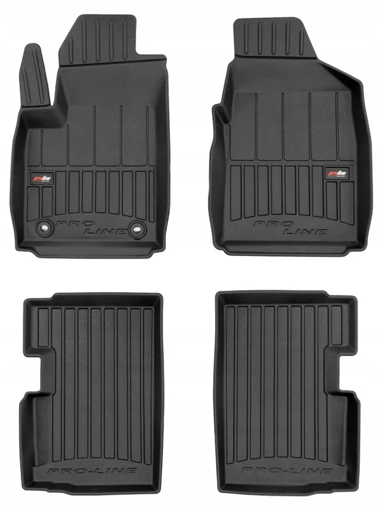 Gulvmatter Ford KA II (2008-2016) – 3D Premium med sidekant | Frogum