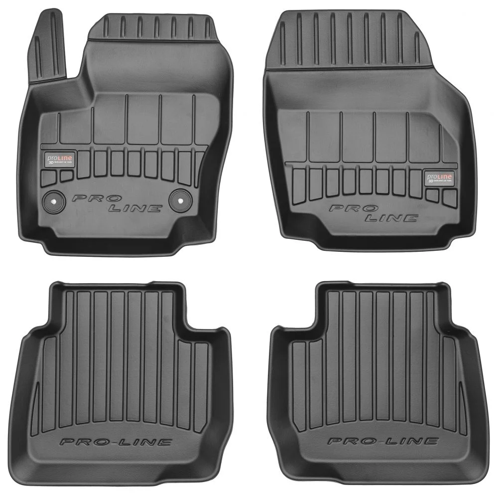 Gulvmatter Ford Mondeo IV (2010-2014) – 3D Premium med sidekant | Frogum