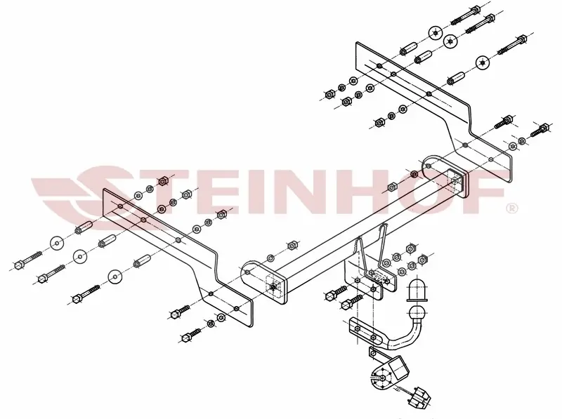 Tilhengerfeste Ford Mondeo III Stasjonsvogn (2000-2007) – fastmontert | Steinhof