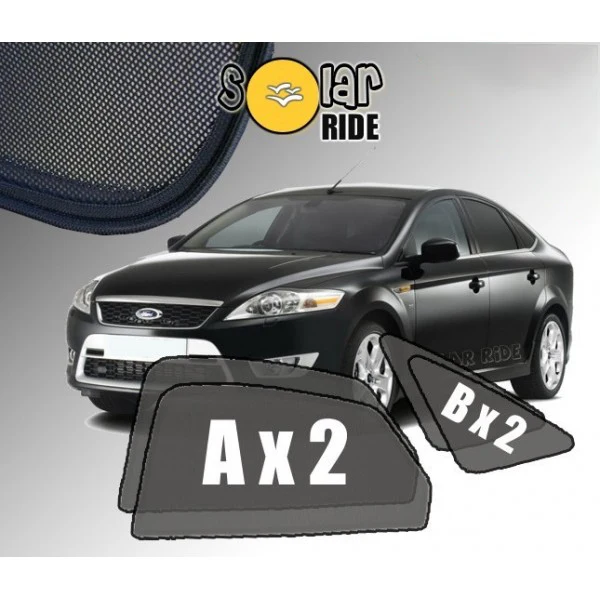 Solskjerm Ford Mondeo Sedan / Liftback IV (2007-2014) (2 stk)
