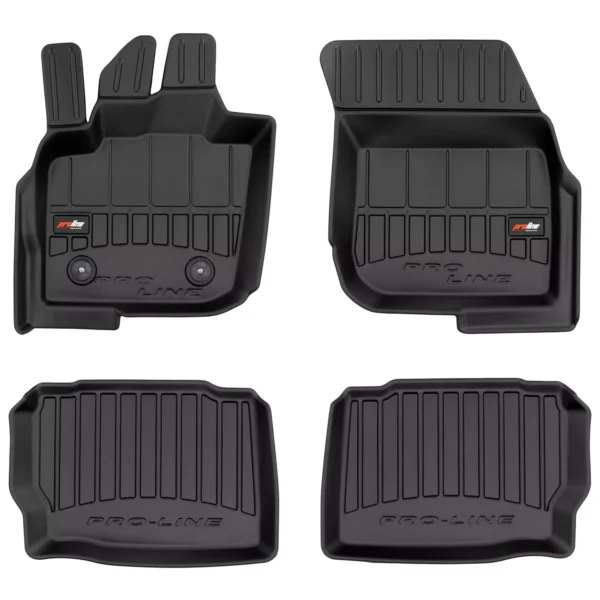 Gulvmatter Ford Mondeo V (2014-2022) – 3D Premium med sidekant | Frogum