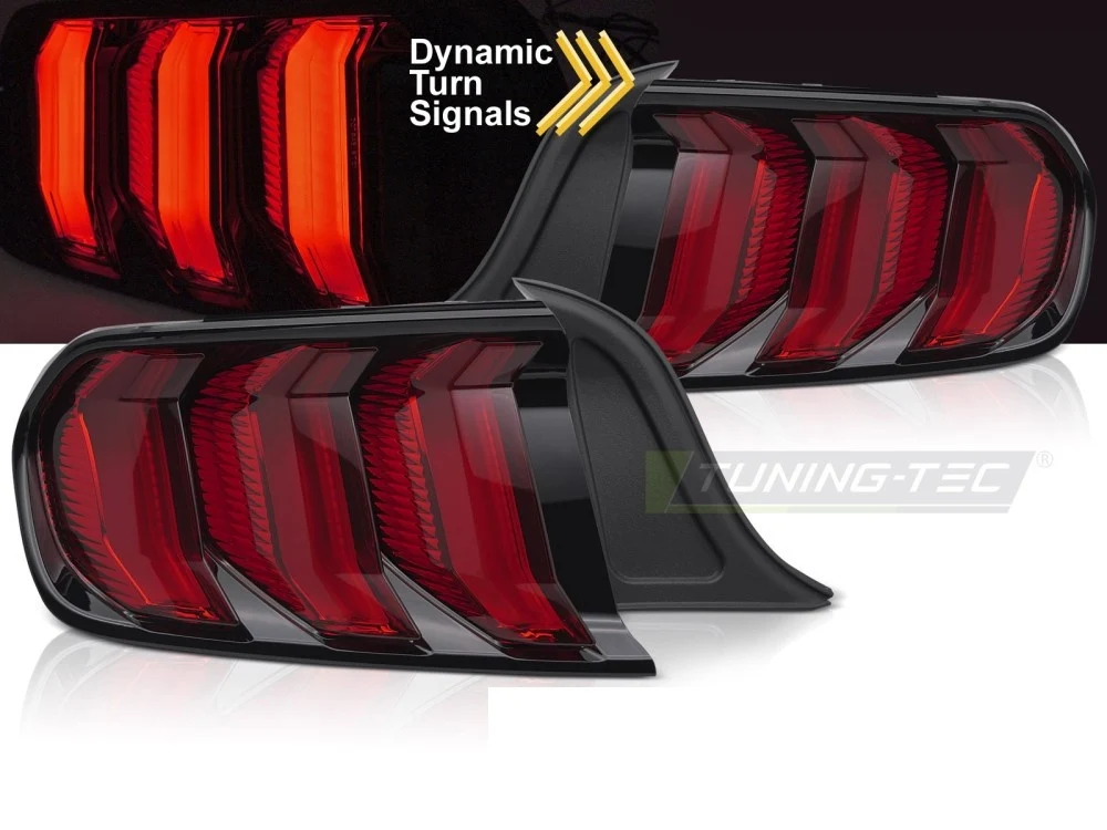 Baklykter Ford Mustang (2014–2023) Røde LED - LDFO89