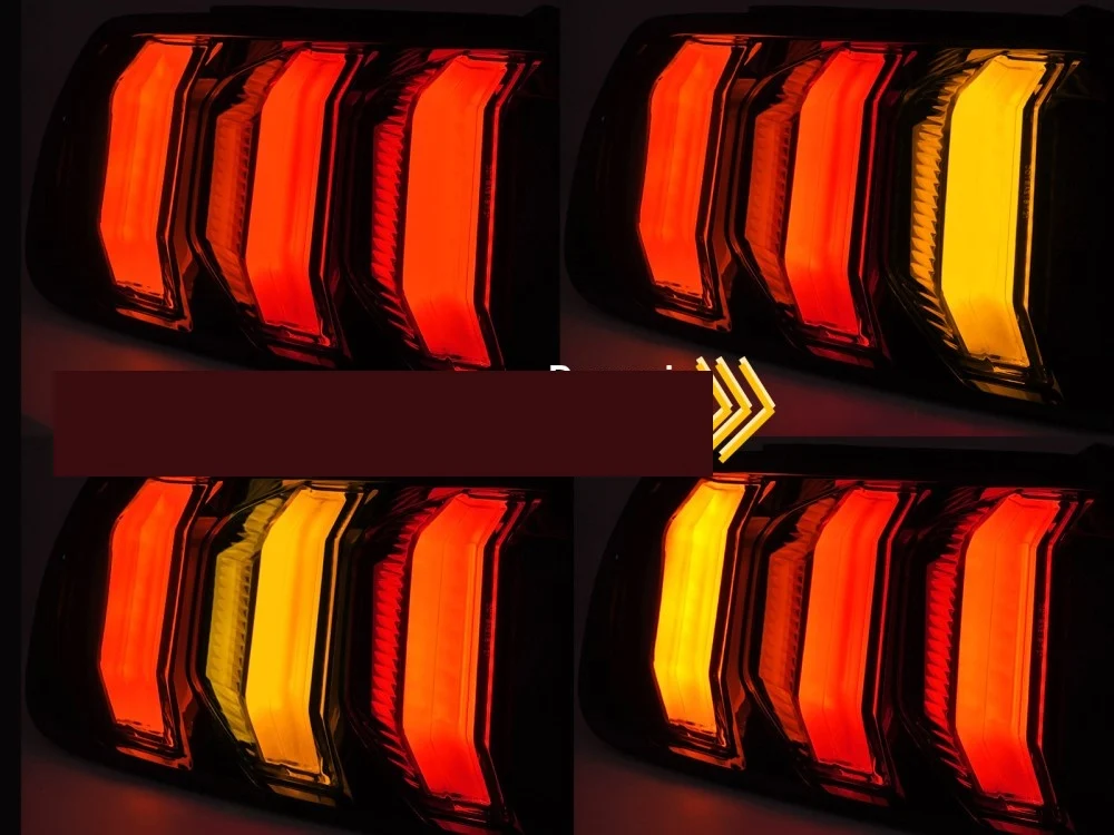 Baklykter Ford Mustang (2014–2023) Røde LED - LDFO89