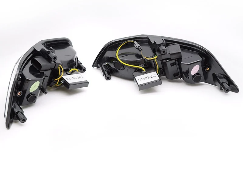 Frontblinklys Ford Mustang (2015–2017) Krom Sekvensiell LED - KPFO04