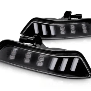 Frontblinklys Ford Mustang (2015–2017) LED Sekvensiell Svart - KPFO06