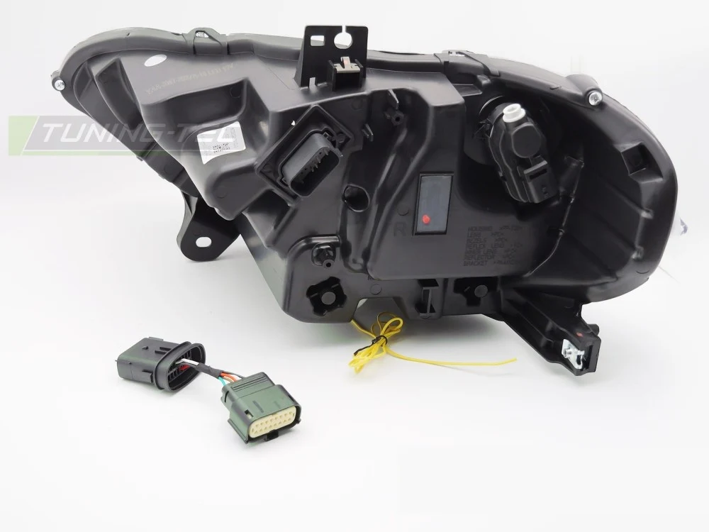 Frontlykter Ford Mustang (2018–2021) LED Svart - LPFO97