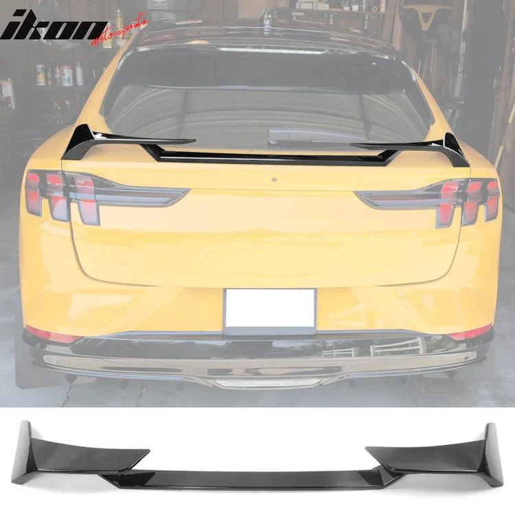 Spoiler Ford Mustang Mach‑E 2021–2023 - høyglans svart