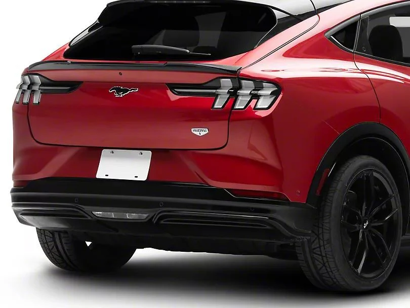 Spoiler Ford Mustang Mach-E 21-23 - V2, svart høyglans