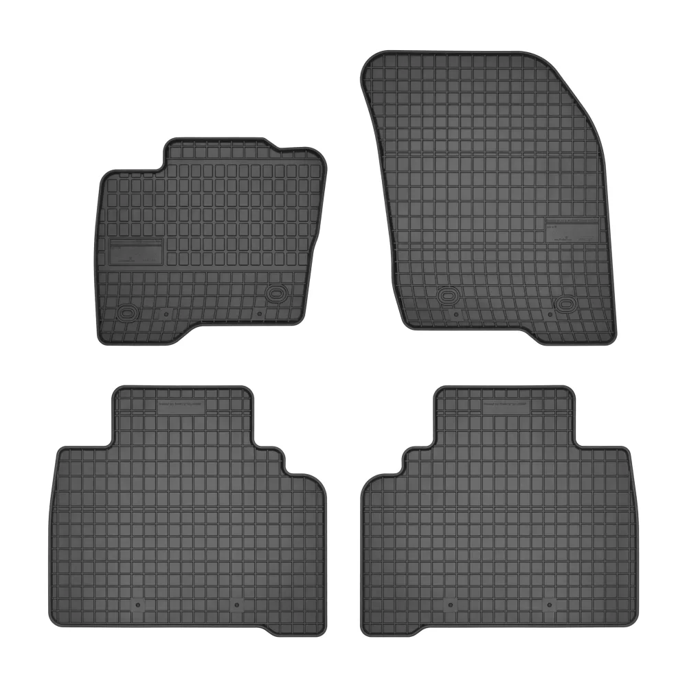 Gulvmatter Ford S-Max II (2014-2023) – med sidekant på 1 cm | Frogum