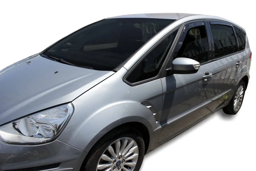 Vindavviser Ford S-Max I Facelift / sett 4 stk. (2010-2014) – PMMA Plexi | Heko