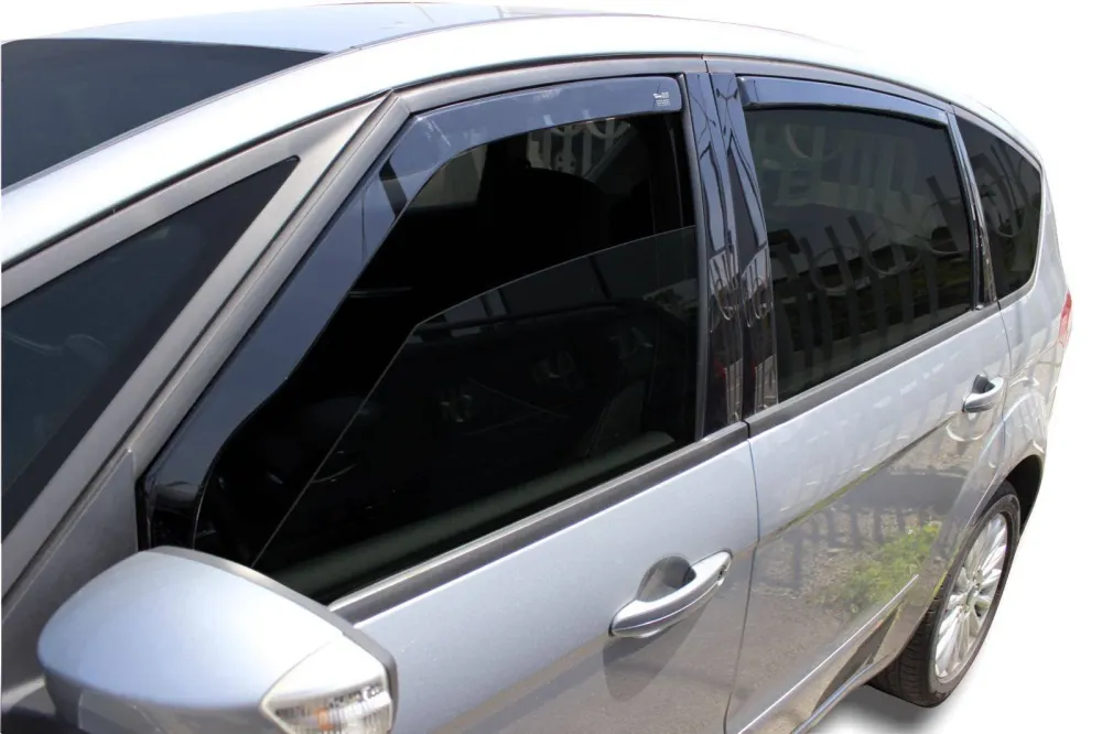 Vindavviser Ford S-Max I Facelift / sett 4 stk. (2010-2014) – PMMA Plexi | Heko