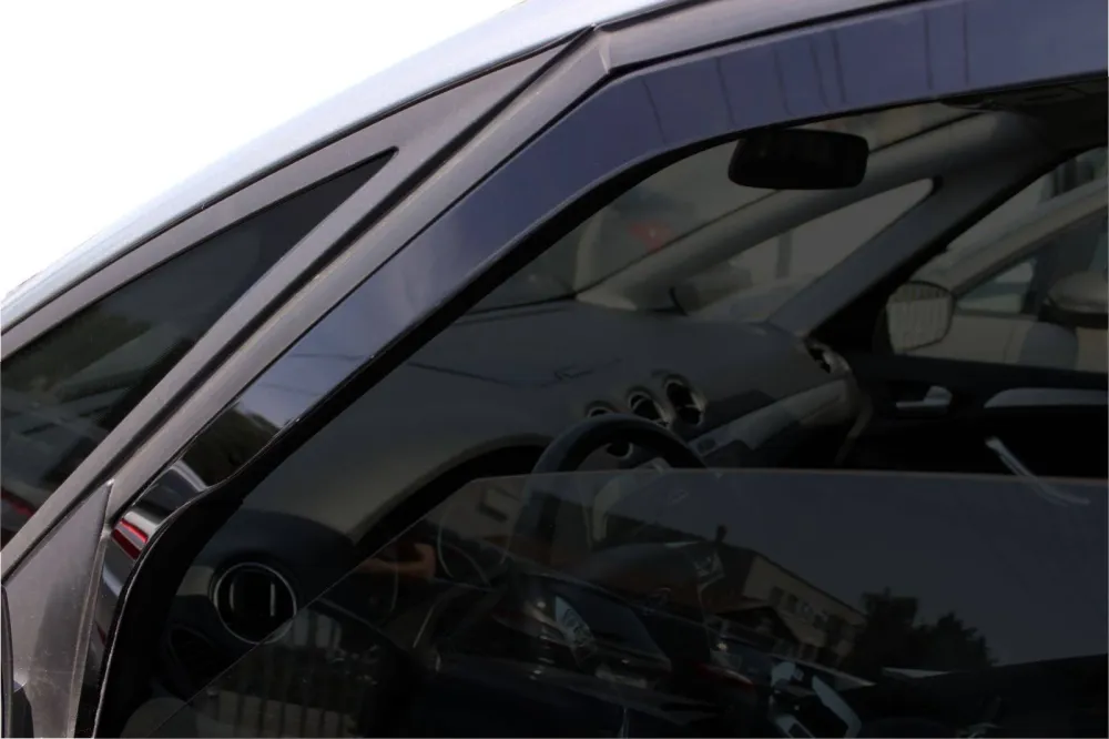 Vindavviser Ford S-Max I Facelift / sett 4 stk. (2010-2014) – PMMA Plexi | Heko
