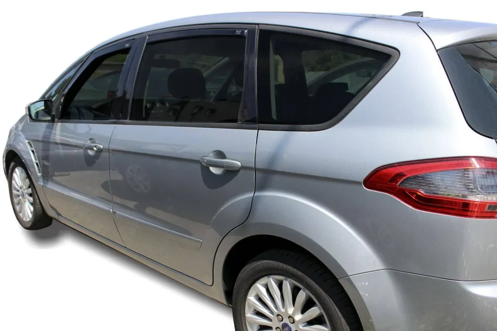 Vindavviser Ford S-Max I Facelift / sett 4 stk. (2010-2014) – PMMA Plexi | Heko