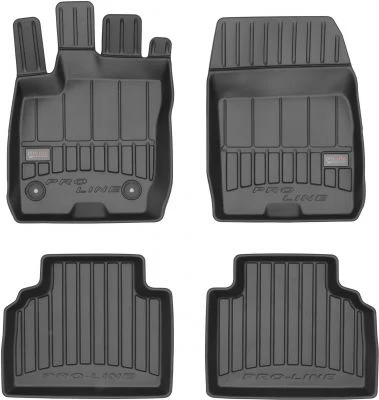 Gulvmatter Ford Tourneo Courier I (2014-2023) – 3D Premium med sidekant | Frogum