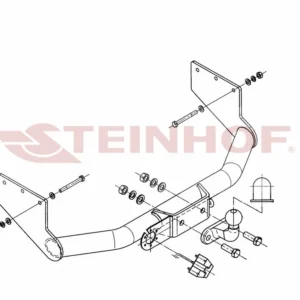 Tilhengerfeste Ford Transit (1985-2000) – fastmontert | Steinhof