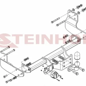 Tilhengerfeste Ford Transit Custom I (2012-2023) – fastmontert | Steinhof