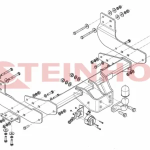 Tilhengerfeste Ford Transit (2013-) – fastmontert | Steinhof