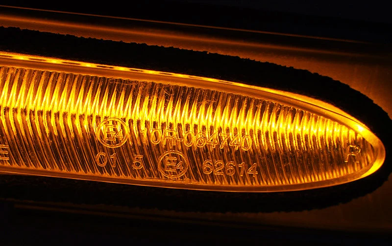 Speilblinklys Honda Accord 02–08 hvit LED sekvens - KBHO06