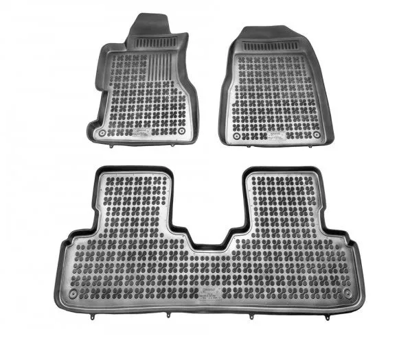 Gulvmatter Honda CIVIC VII 3-dørs (2001-2006) – med høykant | Rezaw-Plast
