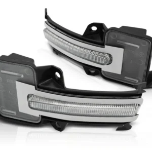 Blinklys i speil Honda Civic X (2016–2021) Sekvensiell LED Hvit - KBHO04