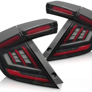 Baklykter Honda Civic X Hatchback (2016–2021) LED Smoke - LDHO13