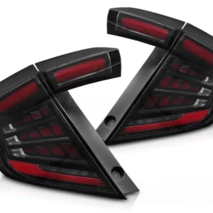 Baklykter Honda Civic X Hatchback (2016–2021) LED Smoke - LDHO12