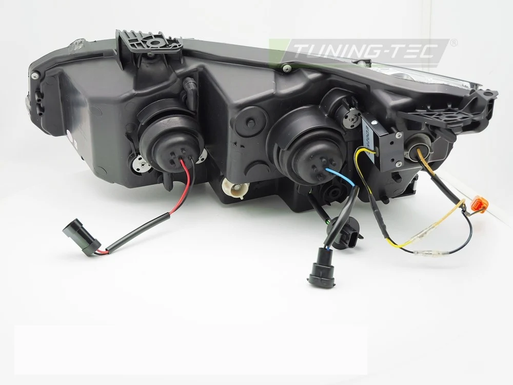 Frontlykter Honda Civic X (2016–2021) DRL Sekvensiell Svart - LPHO34