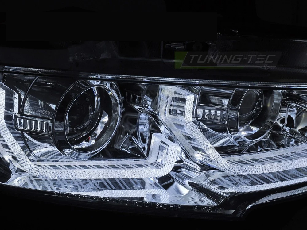 Frontlykter Honda Civic X (2016–2021) Krom DRL Sekvensiell - LPHO33