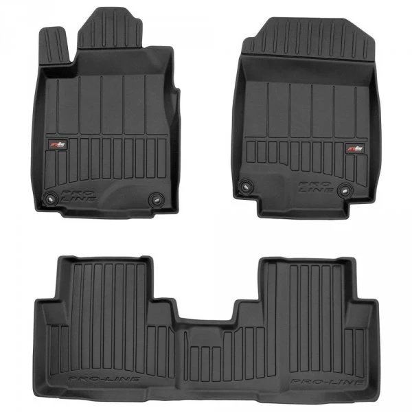 Gulvmatter Honda CR-V IV (2012-2018) – 3D Premium med sidekant | Frogum
